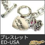 エドハーディー ブレスレット メンズ レディース リング アクセサリー ラブキル ハート ED HARDY Bracelet EDHARDY 9236