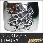エドハーディー バングル メンズ レディース ブレスレット リング アクセサリー ラブキル 銀 ED HARDY Bracelet EDHARDY 9239