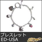 エドハーディー ブレスレット メンズ レディース リング アクセサリー 7種チャーム ラブキル ED HARDY Bracelet EDHARDY 9243