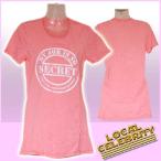 半袖Tシャツ Secret/ピーチ LOCAL CELEBRITY 1006 W100-LOC2231-PCH Peach 激安 ローカルセレブリティーLOCAL CELEBRITY レディース