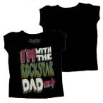 ショッピングkitson マイティーファイン Tシャツ ベビー 6-12ヶ月 半袖 ROCKSTAR DAD ミニ ファイン Mini Fine キットソン KITSON