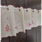 ai повторное поступление! ширина модификация став требуемый .. стал 145x40 северный олень .linen. симпатичный Северная Европа короткие занавески натуральный немного глаз .. возможно лен пихта 