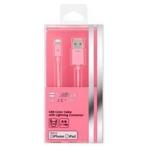 SoftBank SELECTION оригинальный USB Color Cable with Lightning connector подсветка кабель розовый SB-CA34-APLI/PK YM экстерьер . немного загрязнения выгорел цвет есть 