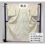 未使用品 正絹 紬織 本塩沢 やまだ織 単衣 きもの 23221 t