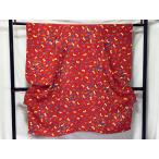  б/у товар натуральный шелк 4 tsu. мелкий рисунок рисунок "Семь, пять, три" праздник надеты 7 лет девочка женщина .K25006 t