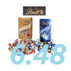 ショッピングチョコレート リンドール　ゴールド　ダーク　カカオ　【6種４８個】　限定品　チョコレート　チョコ　スイーツメール便送料無料　　【クール便有料にて対応】