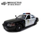 1/24 箱入り ミニカー 2010 FORD CROWN VICTORIA POLICE INTERCEPTOR LOS ANGELES POLICE DEPT. フォード クラウン ヴィクトリア ポリス