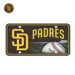  солнечный tiegopa платье номерная табличка US размер MLB San Diego Padres номерной знак SD машина аксессуары интерьер Major League Baseball 