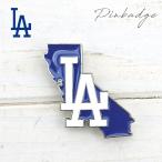 ドジャース ピンバッジ ピンズ PINS ハットピン ブルー ロゴ おしゃれ ピンバッチ MLB dodgers LA ロサンゼルス カリフォルニア プレゼント アメリカ 雑貨