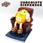 ショッピングused USED品 m&m's チョコレート ディスペンサー 1999年 イエロー エムアンドエムズ イス ソファー クマ インテリア キャラクター エムアンドエム ディスプレイ