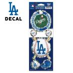ドジャース ステッカー デカール ロゴ MLB dodgers ドジャース グッズ LA ビニールステッカー ビニール おしゃれ キラキラ ブルー ホログラム アメリカ 雑貨