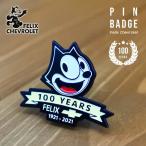 フィリックス シボレー ピンバッジ 限定 100周年モデル ピンズ ブローチ バッジ FELIX CHEVROLET キャラクター おしゃれ メタル 100YEARS ローライダー チカーノ