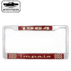 1964 Impala рамка для номера Impala CHEVROLET Chevrolet рамка номерного знака US размер Lowrider авто детали покрытие номерной таблички America смешанные товары 