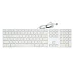 Apple оригинальный USB проводной клавиатура A1243 б/у товар US цифровая клавиатура Keyboard iMac Mac mini EMC2171