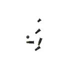 MacBook Pro 13 2022 M2 A2338 низ винт Space серый б/у товар 5-0519-13 винт 
