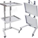  красота автомобильный Cart складной красота . Wagon с роликами . из нержавеющей стали tray compact место хранения водонепроницаемый перемещение удобный медицинская помощь для Cart ногти Wagon Esthe Wagon 