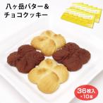 八ヶ岳バター&チョコクッキー 36枚入(各18枚)×10箱 信州みやげ 八ヶ岳 手土産 詰合せ クッキー 洋菓子 長野県 長野土産 お土産 個包装 お