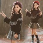 ショッピング韓国子供服 韓国子供服 キッズセットアップ 子とも上下セット 2点セット 秋冬 女の子 可愛い おしゃれ キッズカジュアル 結婚式 卒園式 卒園式 卒業式 入学式 2色