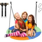  везде качели сборка простой иен запись type диаметр 110cm маленький двор тоже применение .... предварительный заказ прием Cyfie наружный оснащение для игровой площадки уличный .. ниже предотвращение скольжения рама металлический ребенок развлечение 