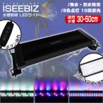 水槽ライト アクアリウムライト 30~50CM水槽対応 ４色 数量限定キャンペーン ISEEBIZ 魚ライト 熱帯魚観賞 水草育成 長寿命 7.5W 2段階調光