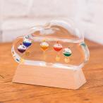 ガラスフロート温度計クラウド2024 クラウド2024 333-211 ギフト お返し お祝い 記念品 プレゼント 周年記念 永年勤続 表彰