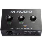 M-AUDIO M-Track Solo 2チャンネル USBオーディオインターフェース コンボ入力 新品 未使用品