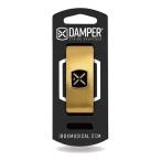 IBOX DMSM02 METALLIC GOLDEN LEATHER (SMALL) DAMPER -STRING DAMPENER- -тактный кольцо демпфер Mu ta- порожек LAP 