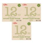 [アコギ弦×9セット]ARIA AGS-203C/L×3パック アコギ用 コーティング弦 3セットパック×3パック [11-52] /メール便発送・代金引換不可