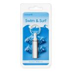 Crescendo Swim ＆ Surf5水が外耳道に入るのを防ぐプール用水泳用サーフィン用イヤープロテクター耳栓/メール便発送・代金引換不可