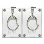 ESP PM-KT-SGZ/2個セット SUGIZO ESPロゴ版 ティアドロップ型用 ピック モノリス キーホルダー仕様 ディスプレイ ケース スタンド/メール便発送・代金引換不可