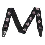Fender Rose Strap Pink крыло rose роза рисунок 2 дюймовый ширина ja карта тканый гитара ремешок / почтовая доставка отправка * наложенный платеж не возможно 