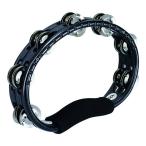 MEINL TMT1BK タンバリン Traditional ABS Tambourine Steel Jingles Black