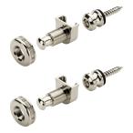 ショッピングセキュリティ製品 Schaller S-Locks M Ni ニッケル シャーラー ストラップ ロック セキュリティロック ロックピン/メール便発送・代金引換不可