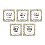 Talent 4/4サイズ バイオリン弦セット×5/メール便発送・代金引換不可