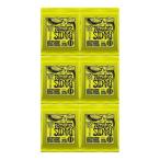 [エレキ弦×6セット] ERNIE BALL 2221 ×6 REGULAR SLINKY[10-46] アーニーボール 定番エレキギター弦 レギュラースリンキー