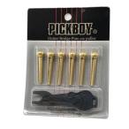 PICKBOY BP-150 ブラス 真鍮 ブリッジピン ピックボーイ