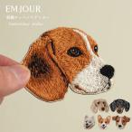 ワッペン 刺繍ワッペン アイロンワッペン 犬 刺繍 イヌ ダックスフンド ダックス ビーグル スピッツ ジャックラッセル コーギー ペット グッズ ステッカー