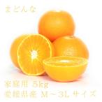 まどんな おいしい みかん 愛媛 中島産 フルーツ 柑橘 家庭用 5kg 送料別