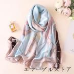 Yahoo! Yahoo!ショッピング(ヤフー ショッピング)ストール 大判 レディース 春夏 薄手 スカーフ UV 紫外線カット グラデーション 爽やか 冷房対策 首元 日よけ 軽い 軽量 大きいサイズ オフィス OL 通勤 母の日