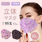 マスク 不織布 立体 おしゃれ 3d グラデーション 大人用 カラーマスク レディース お洒落 学生 息がしやすい