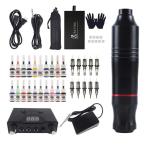 Tattoo製】 タトゥーマシン プロのカートリッジ ペン タトゥーシール ブラック タトゥーインク20個 ビューティ?コスメ [在庫品]