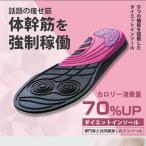 ダイエットインソール 体幹筋エクササイズインソール ツインボール インナーマッスル 基礎代謝UP