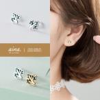 Yahoo! Yahoo!ショッピング(ヤフー ショッピング)ピアス レディース 金属アレルギー対応 ニッケルフリー SV925 プラチナ仕上げ 18金仕上げ K18GP プラン 両耳用