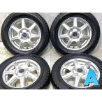中古タイヤ スタッドレスタイヤ ホイールセット 4本セット 165/65R13  　 TOPRUN 13x4.0 45 100-4穴 ダンロップ ウィンターマックス WM02