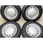 中古タイヤ スタッドレスタイヤ ホイールセット 4本セット 165R14 8PR 　 JECT VK 14x5.0  100/114.3-4穴 ブリヂストン ブリザック VL1