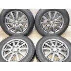 ショッピングスタッドレスタイヤ 195 65 15 中古タイヤ スタッドレスタイヤ ホイールセット 4本セット 195/65R15  　 DOS 15x6.0 45 100-5穴 グッドイヤー アイスナビ 6