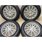 中古タイヤ スタッドレスタイヤ ホイールセット 4本セット 195/65R15  ラブリオン ルミエール 15x6.0 53 114.3-5穴 GY アイスナビ 8