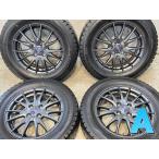 中古タイヤ スタッドレスタイヤ ホイールセット 4本セット 195/65R15  VELVA SPORT 15x5.5 42 100-4穴 DUNLOP ウィンターマックス WM02