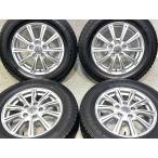 中古タイヤ スタッドレスタイヤ ホイールセット 4本セット 195/65R15  　 MILLOUS 15x6.0 53 114.3-5穴 ダンロップ ウィンターマックス 03