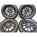 中古タイヤ スタッドレスタイヤ ホイールセット 4本セット 185/65R15  　 SCHNEDER 15x5.5 45 100-4穴 ブリヂストン ブリザック VRX3